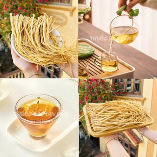 Đẳng sâm 100g, đảng sâm khô, sợi to, vàng, pha trà, sắc nước, tốt cho sức khỏe - Lãn Ông