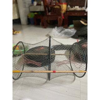 Combo 10c lờ cá 30*52 (3 đầu nối) - không kèm cây chống