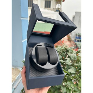 [ABIES] Hộp xoay đồng hồ cơ 2 xoay - Watch Winder [ Lên dây cót đồng hồ cơ Automatic ]