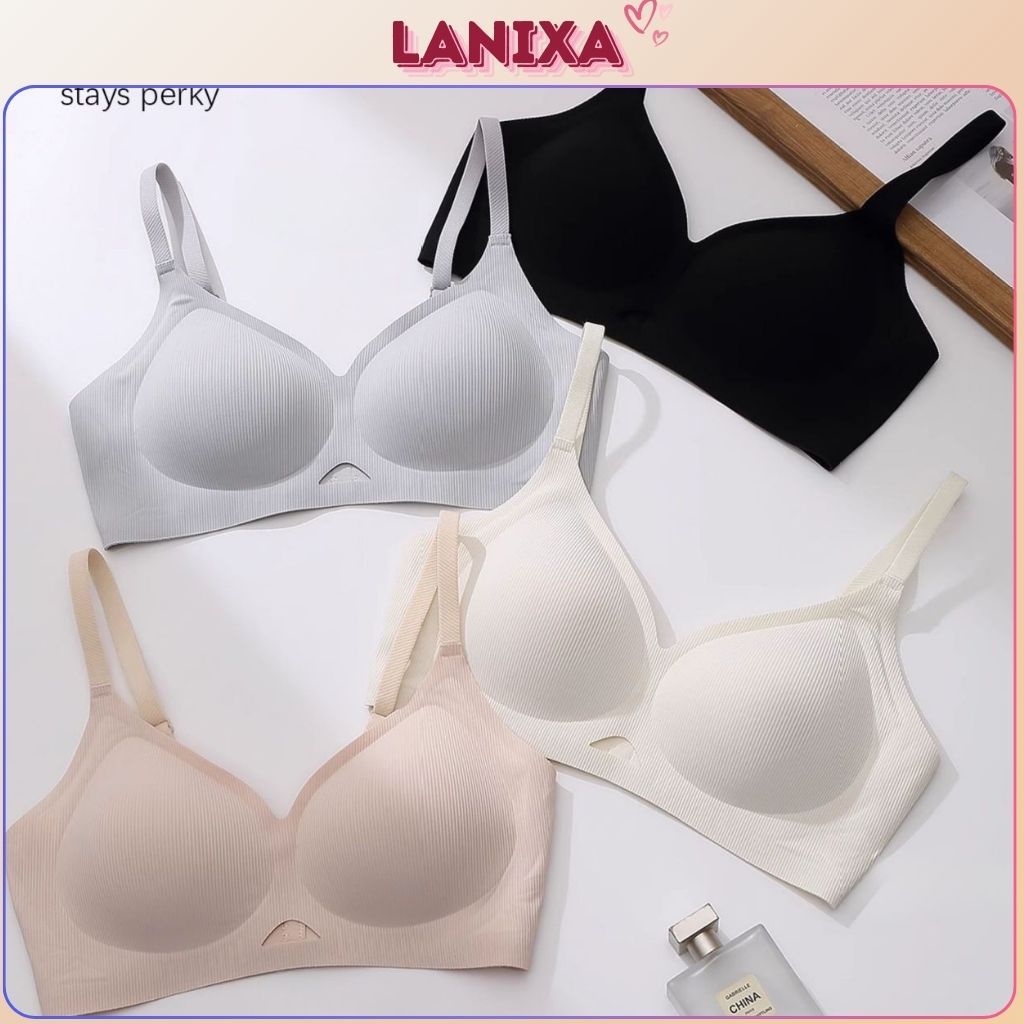 Áo ngực nữ su đúc cao cấp đệm mút dày nâng đỡ tạo quả gợi cảm sexy cúp thoáng khí mát mẻ LANXA A1289