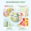 Nước Rửa Chén Bát TopGia Hương Bưởi & Chanh, An Toàn Cho Da Tay, Sạch Dầu Mỡ, Túi 2L