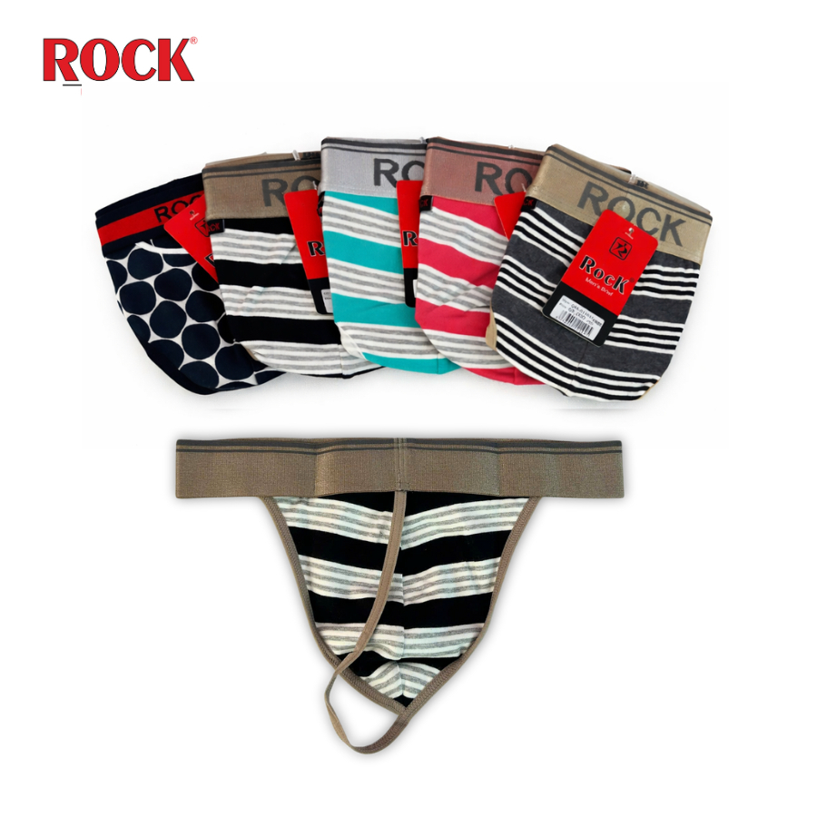[Combo 2] Quần Lót Nam ROCK QA 1012 Kiểu Dáng Lọt Khe Co Giãn Thoáng Khí, Quần Sịp Nam Cao Cấp Sang Trọng
