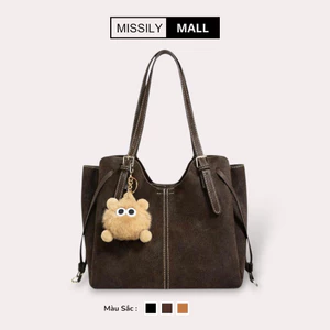 Túi xách nữ đeo vai MISSILY, tote dung tích lớn sz 28cm (ms140)