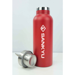 Bình giữ nhiệt nắp inox có quai cầm khắc logo, tên