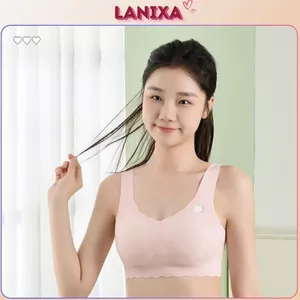 Áo bra học sinh su đúc mềm mại êm ái đệm mút sẵn có thể tháo rời kiểu dáng xinh xắn LANIXA A741 -CB