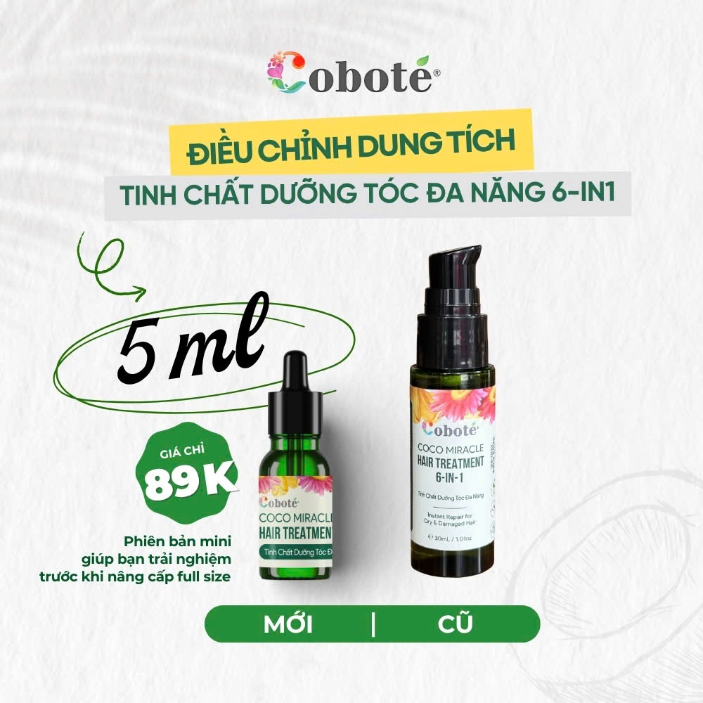 Tinh Chất Dưỡng Tóc Đa Năng 6in1 - Coco Miracle Hair Treatment 6in1