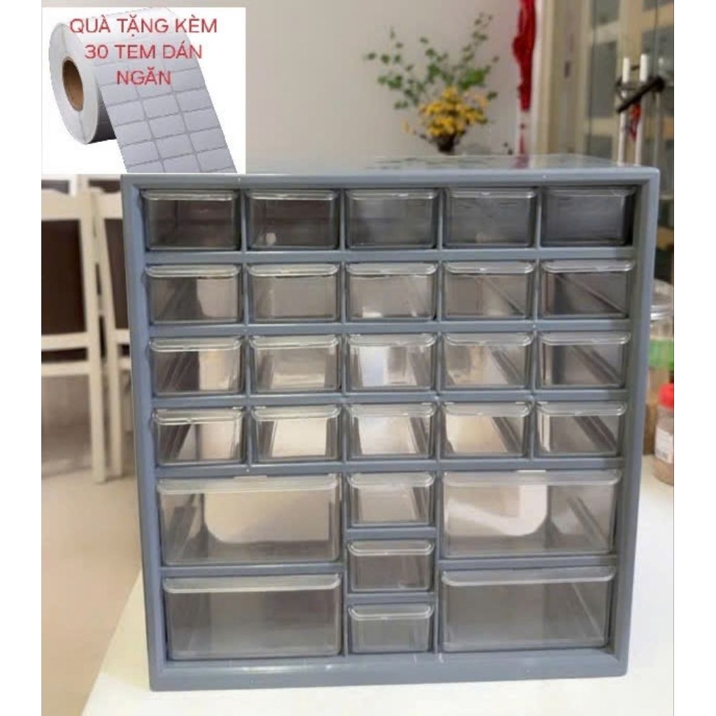 Tủ Nhựa đựng linh kiện (Loại 1 sản phẩm không trầy xướt)