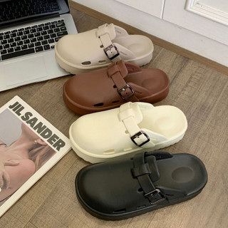 Dép sục nữ đế cao 4cm basic kiểu sandal quai hậu có thể tháo rời năng động SR Mita CS-129