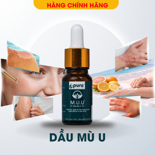 Dầu Mù U M.U.U làm mềm mượt và giảm khô da, cải thiện độ đàn hồi da (10ml)