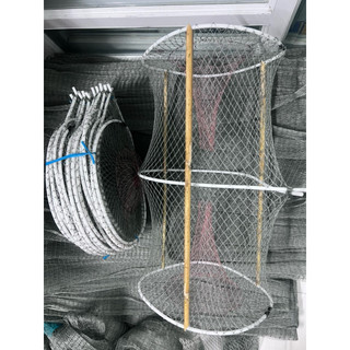 Combo 10c lờ cá vành trắng 30x52 - không kèm cây chống