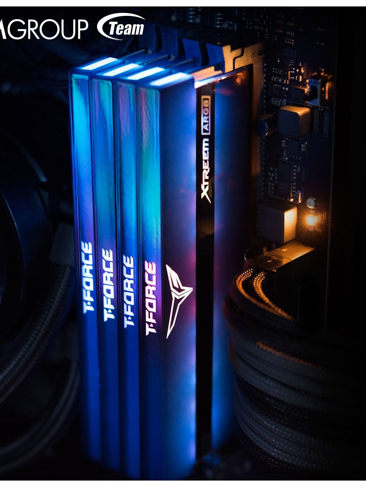 Kit Ram Máy Tính TEAMGROUP T-Force Xtreem ARGB 16GB (2x8) 4800Mhz