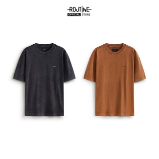 Áo Thun Tay Ngắn Nam Hình In Form Boxy - Routine 10F25TSS018