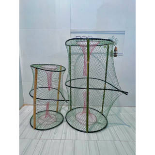Combo 5c lờ cá vành nhựa 40*75 - không kèm cây chống
