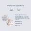 Phấn Má Flower Knows Butterfly Cloud Collar Collection 2 ô Màu Phấn Highlight và Phấn Má Hồng 6g