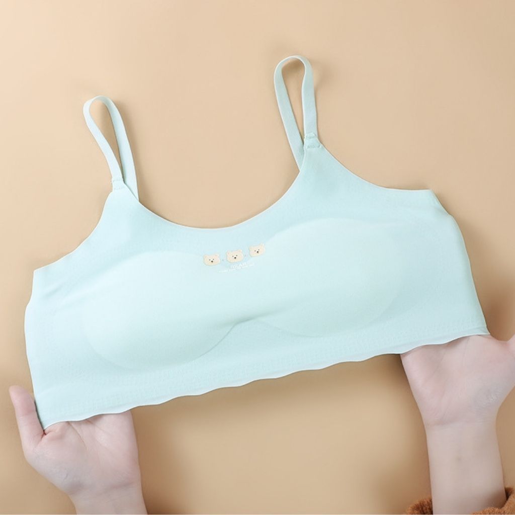 Áo lá học sinh bé gái tuổi dậy thì su đúc mềm mại co giãn thoải mái kiểu dáng đáng yêu LANIXA B7122