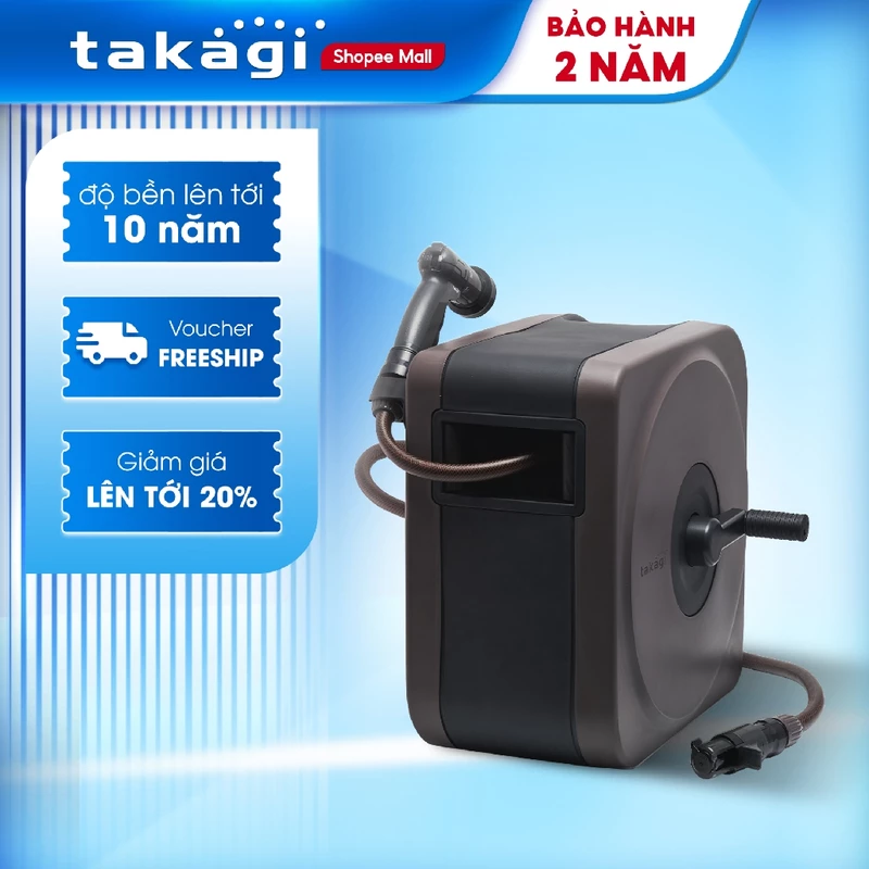 Bộ vòi tưới cây Boxy Next Takagi Nhật Bản nhiều chế độ phun, vòi tưới cây gia đình nhỏ gọn tiện lợi dễ di chuyển — ảnh 1