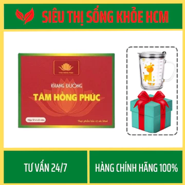 KHANG ĐƯỜNG TÂM HỒNG PHÚC - Hỗ Trợ Làm Giảm Cholesterol, Mỡ Máu Và Nguy Cơ Xơ Vữa Mạch Máu