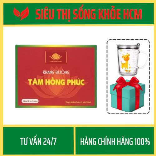 KHANG ĐƯỜNG TÂM HỒNG PHÚC - Hỗ Trợ Làm Giảm Cholesterol, Mỡ Máu Và Nguy Cơ Xơ Vữa Mạch Máu