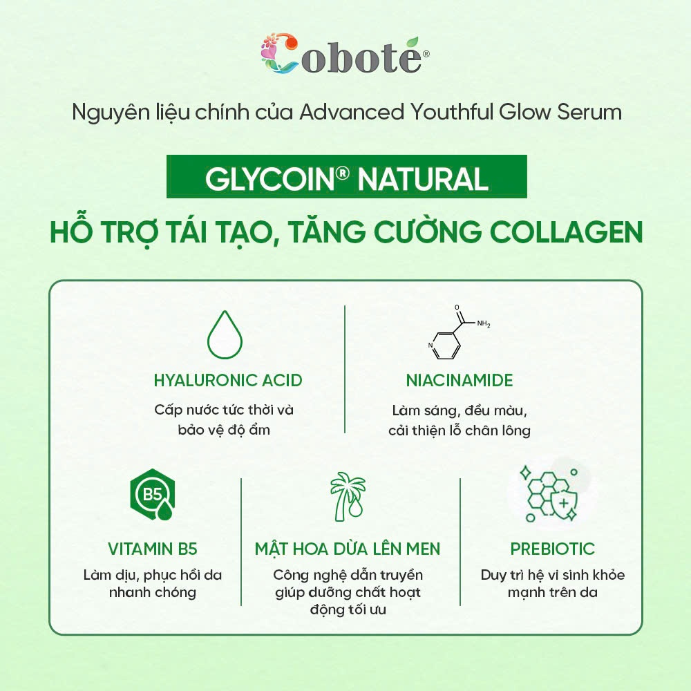 Serum trẻ hóa da advanced youthful glow dưỡng ẩm căng bóng 3ml/30ml