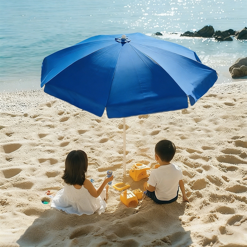 Dù Chính Tâm Mái Tròn (loại nhỏ) Che Ngoài Trời, Tiện Lợi, Phù Hợp Với Xe Đẩy Nhỏ-Không gồm chân đế