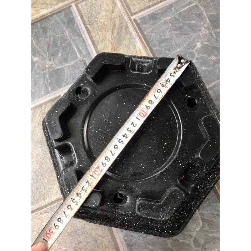 Chậu Nhựa Lục Giác Giả Đá FAC380 Kt 42x22cm (Nhựa Dày) - Chậu Nhựa trồng cây, trồng hoa,hàng sẵn