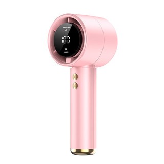 Quạt mini cầm tay NUTANA 5000mAh di động có thể sạc gió mạnh 100 tốc độ màn hình hiển thị pin có thể bỏ túi gọn