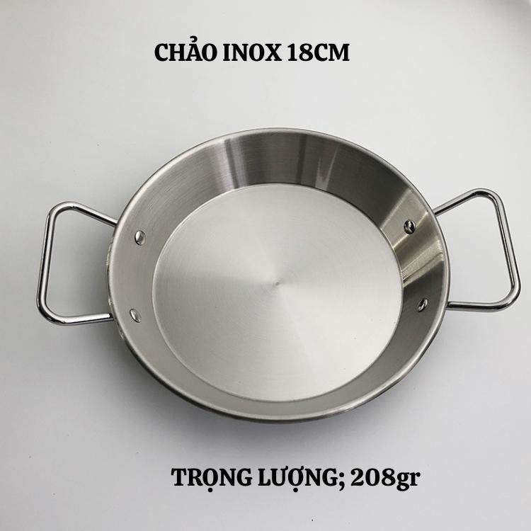Chảo inox cao cấp phong cách Hàn Quốc tay cầm cách nhiệt phiên bản 2026