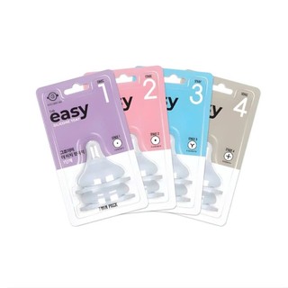 [Set 2 Cái] Núm Ti Silicone Mềm mại 2 Van Thoát Khí Giai Đoạn 1,2,3,4 - Nhập Khẩu Chính Hãng Từ Hàn
