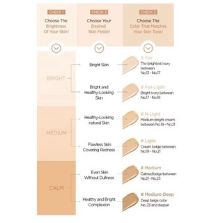 Kem nền Jung Saem Mool Skin Nuder Foundation 30ml