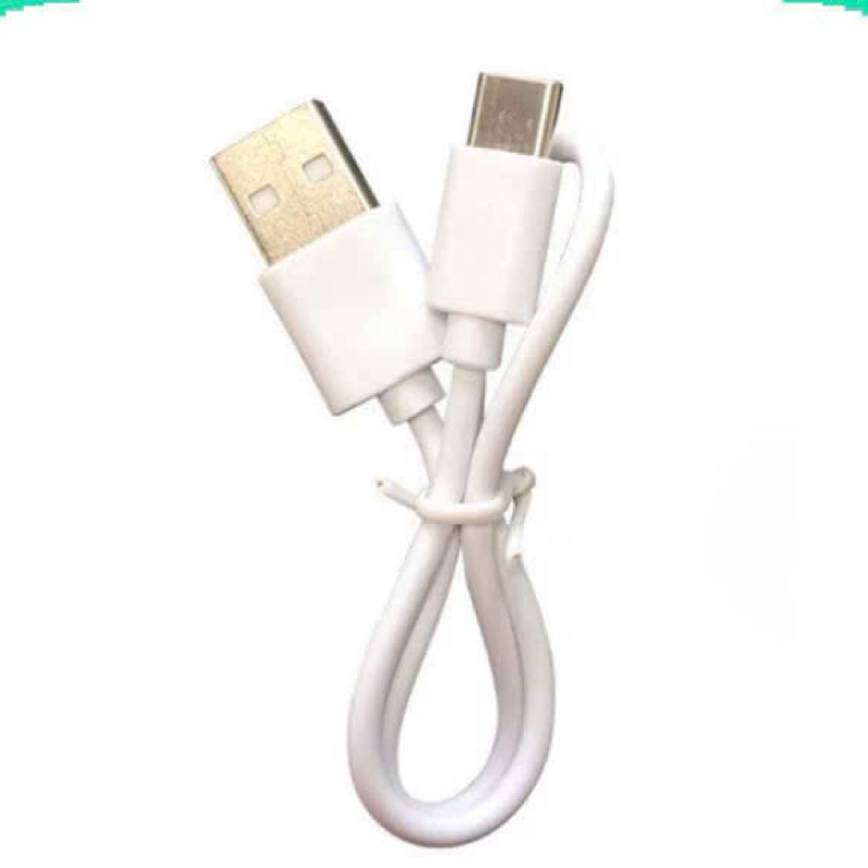 Dây cáp sạc dòng 1A không truyền dữ liệu cổng type C / lightning