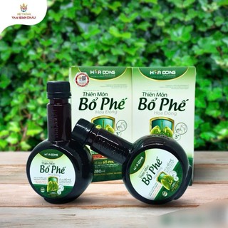 Siro Thiên Môn Bổ Phế Hoa Đông - hỗ trợ giảm ho, tiêu đờm, giảm đau rát họng, khản tiếng do ho viêm họng, chai 280ml