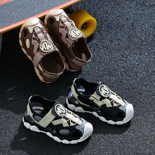Sandal 2613 bít mũi giả giày cho bé trai từ 3 đến 10 tuổi siêu êm mềm nhẹ