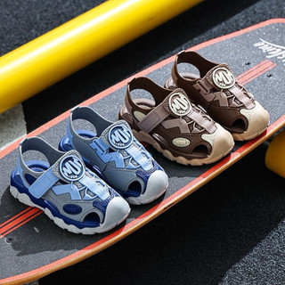 Sandal 2613 bít mũi giả giày cho bé trai từ 3 đến 10 tuổi siêu êm mềm nhẹ