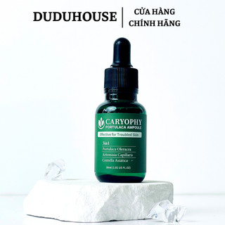 Tinh Chất giảm mụn Caryophy Portulaca Ampoule 30ml mờ thâm se khít lỗ chân lông Duduhouse