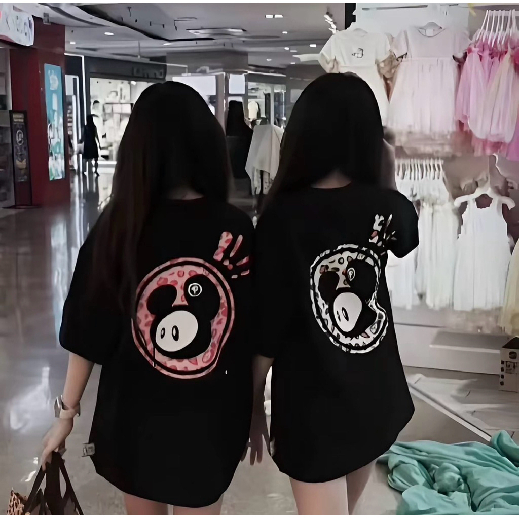 [ áo phông nam nữ] Poppop  dáng rộng cho cả Nam và Nữ.Chất polyester co giãn Hình in sắc nét không bong tróc by T&T SHOP