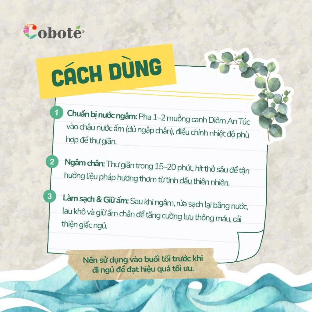 Muối ngâm chân thư giãn hỗ trợ ngủ ngon, hỗ trợ cải thiện nứt gót và mềm gót 65g 310g