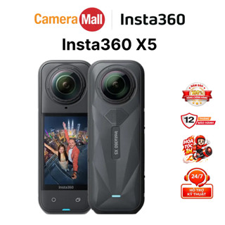 Camera Insta360 X5 - Cam Hành Trình Thể Thao 360 độ Hỗ Trợ Quay 8K30fps | Bảo Hành Chính Hãng