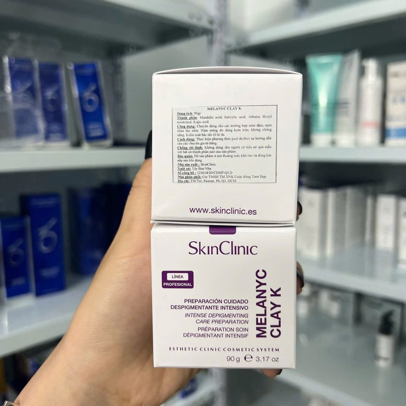 [HÀNG CÔNG TY] Peel hỗ trợ giảm nám,tàn nhang,sáng da và hỗ trợ chống lão hoá SkinClinic MelanycClay | BigBuy360 - bigbuy360.vn