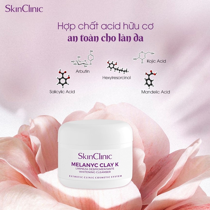 [HÀNG CÔNG TY] Peel hỗ trợ giảm nám,tàn nhang,sáng da và hỗ trợ chống lão hoá SkinClinic MelanycClay | BigBuy360 - bigbuy360.vn