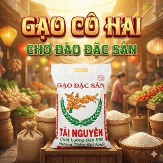 Gạo Tài Nguyên Chợ Đào 10Kg - Nở Xốp Ngon Cơm