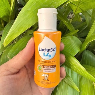Mua 1 Tặng 1 - Sữa tắm cho bé Lac ta cyd Giảm rôm sảy hăm kẽ dưỡng da cho bé 250ml tặng chai 60ml