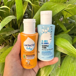 Thùng 48 Chai SỮA TẮM GỘI HẰNG NGÀY CHO LACTACYD BABY (Bodywash & Shampoo)