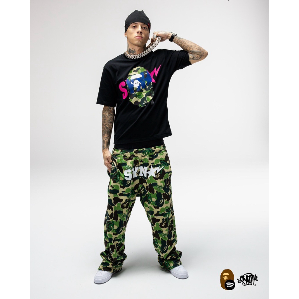 SYNAWORLD X BAPEe X SPOTIFYy COLLAB CENTRAL CEE | Shopee Việt Nam