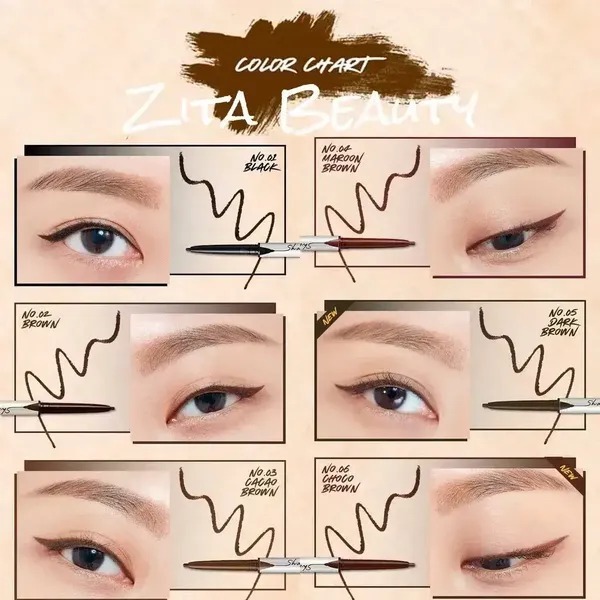 Chì Sáp Kẻ Mắt CLIO Sharp, So Simple Waterproof Pencil Liner