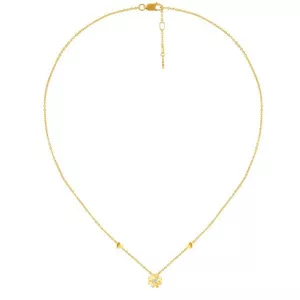PRIMA Vòng Cổ Kim Cương - Vàng 9K - Cỏ 4 Lá - Lucky Flower - 991N0544