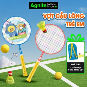 Bộ 2 vợt cầu lông trẻ em,học sinh cao cấp AGNITE chính hãng, nhẹ, bền, đẹp