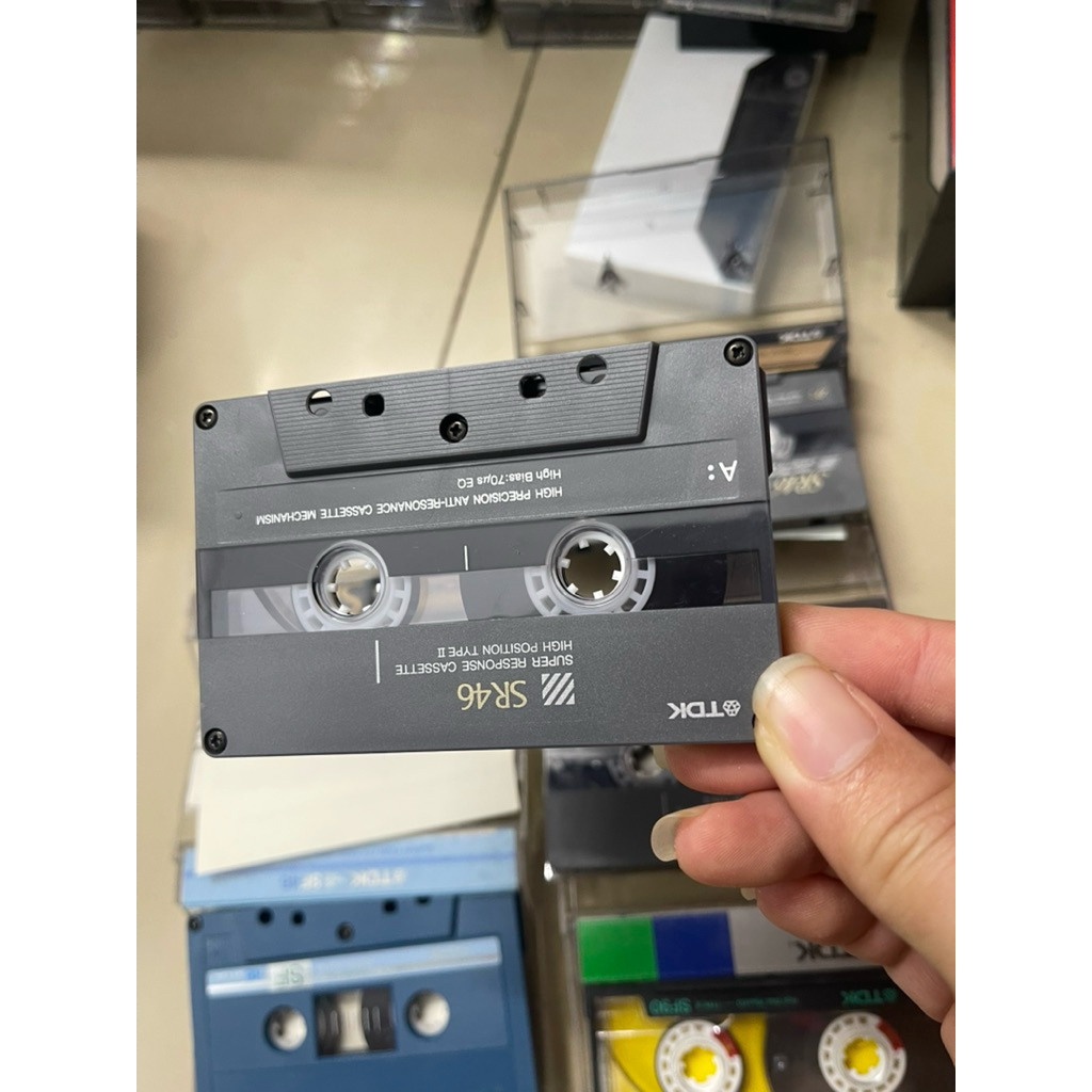 Combo 6 Băng Cassette TDK Type 2 Như Hình Chụp