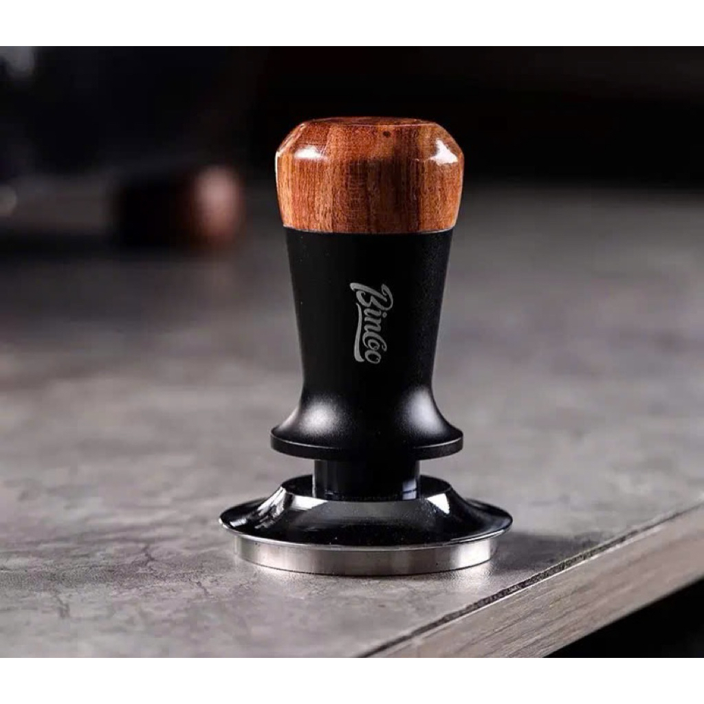 [HOẢ TỐC] Tamper nén Cà phê lò xo trợ lực BINCOO ( hàng chính hãng ) 51mm, 58mm