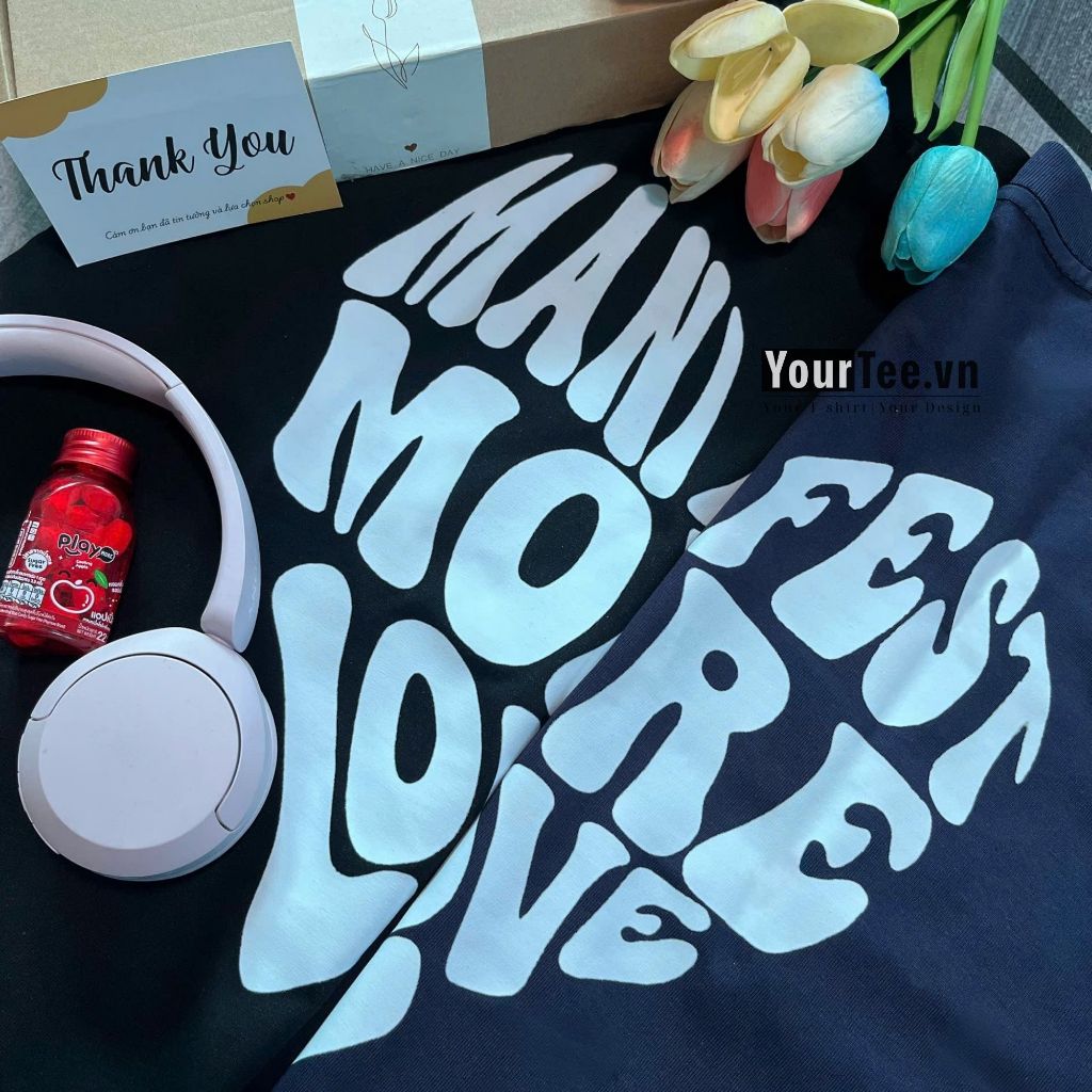 [ÁO THUN UNISEX IN TÊN] Áo Thun Form Rộng In Tên Của Bạn Và Trái Tim Lưng Chất Liệu Cotton 100% 250gsm + CÓ HỘP