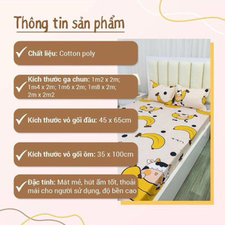 bộ 5 món chăn Ga gối khủng long xanh mềm mại, thoáng mát